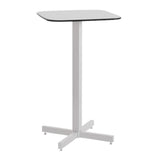 Emuamericas Llc E258 Shine Bar Table Square 24" X 24" X 41-1/2"H