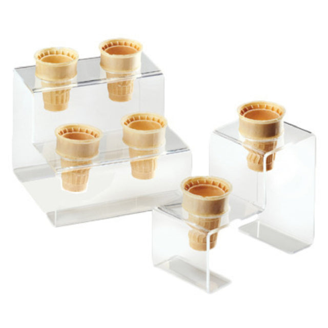 Cal Mil 3601-2 Cone Holder 7-1/4"W X 3-1/2"D X 5-3/4"H 2-tier