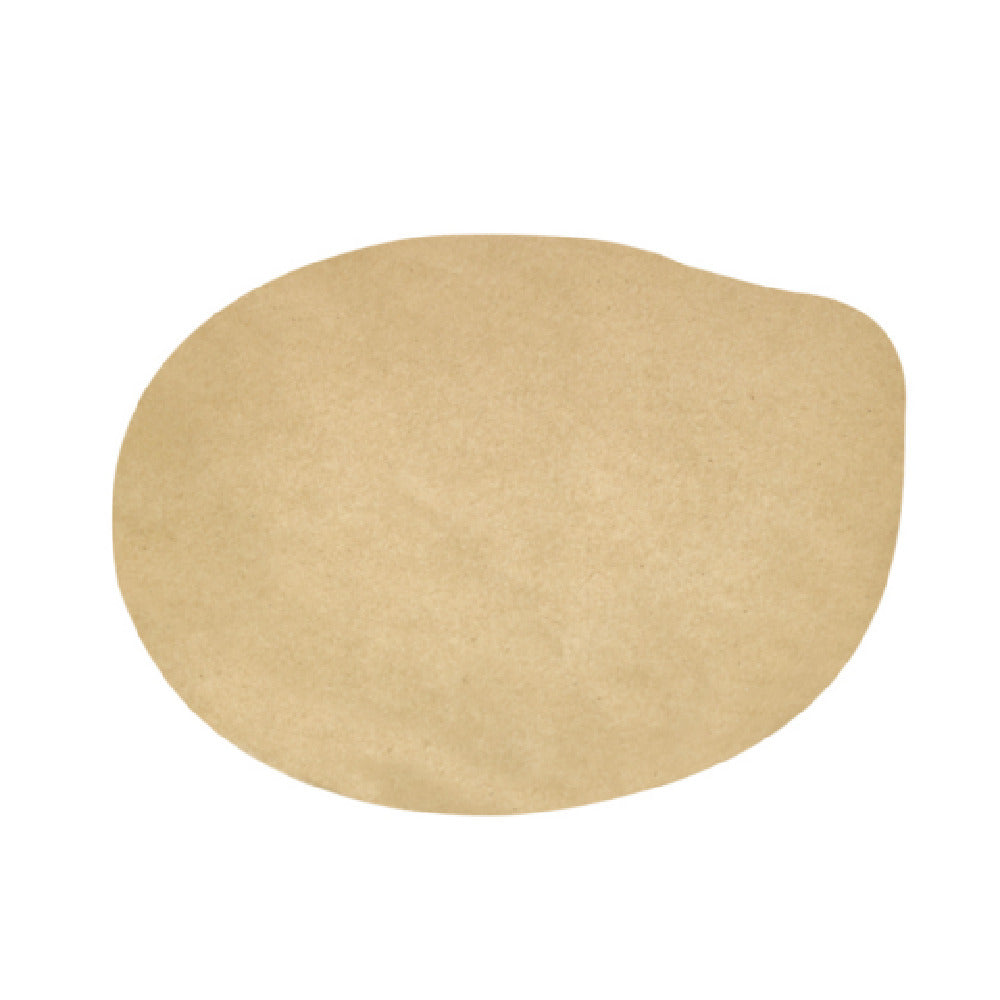 PacknWood 210OPCO156 - Opercover Kraft, 6.14"dia, Recycleable