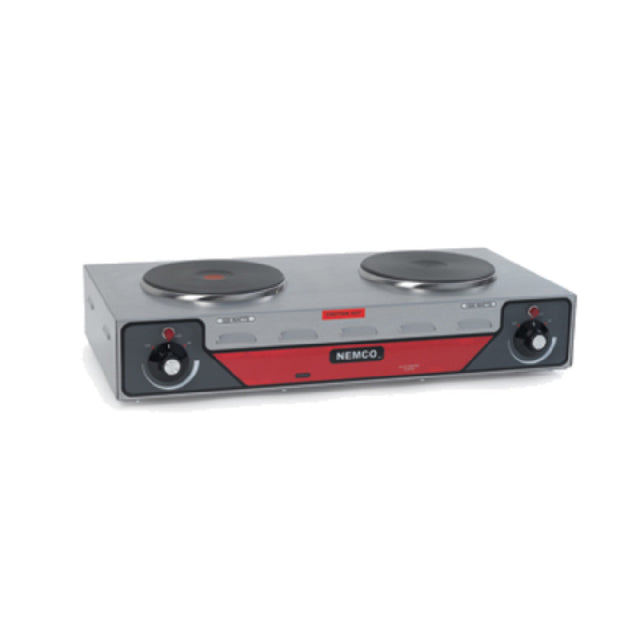 Nemco 6310-2 Hotplate Horizontal Double Burner 24-1/8" W