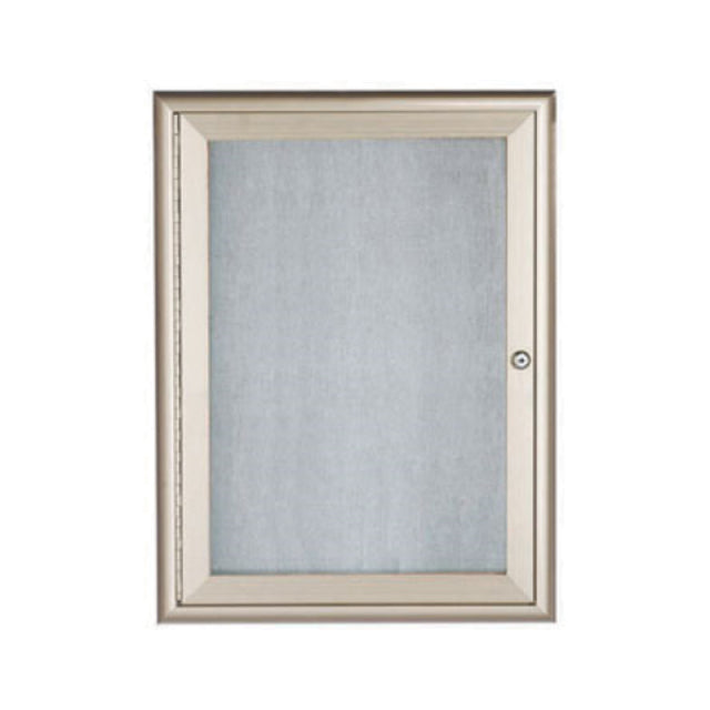 Aarco OWFC2418 Waterfall Bulletin Board 18"W X 24"H Enclosed