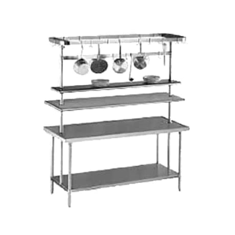 Advance Tabco SCT-84 Pot Rack Table Mounted Circular Design