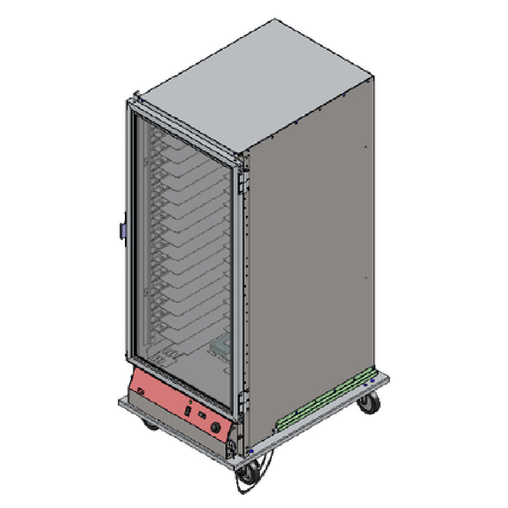 BevLes Company PICA70-32-AED-4L3 Extra Deep Proofing Cabinet (donut Proofer) Mobile