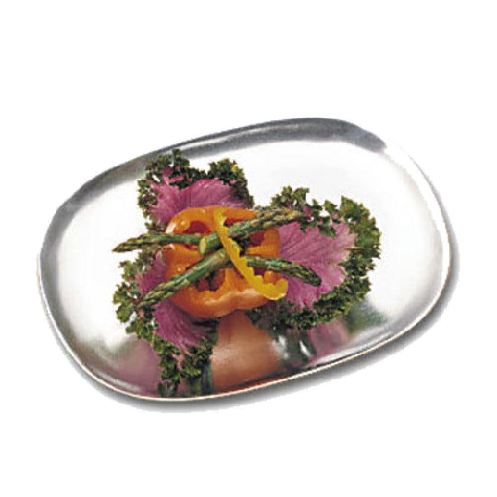 Bon Chef 2001FGLDREVISION Sizzle Platter 8" X 11-5/8" Aluminum With Ceramic-look Coating