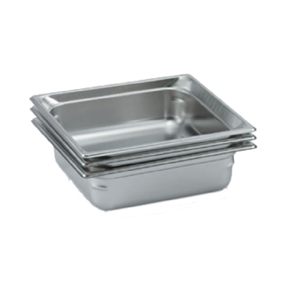 Vollrath 90112 Super Pan 3® 2/3 GN Food Pan 1-1/2" Deep (40mm) 3.6 Qt Capacity