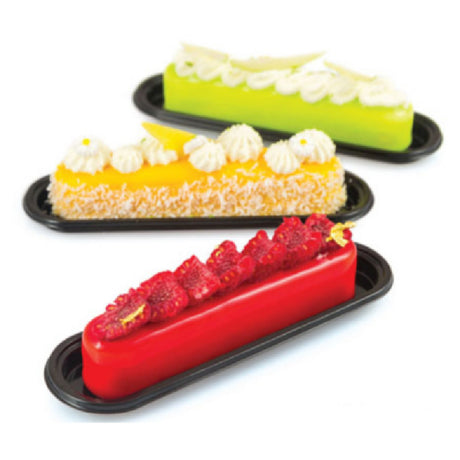 JB Prince MA157 Fashion Eclair Molds 5.11"L X 0.98"W Silicone