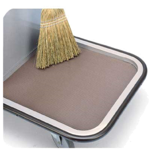 Forbes Industries 1401 Deck Mat For Steel Housekeeping & Janitorial Carts Fits #2100 & #2104