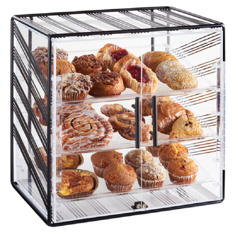 Cal Mil 4112-13 Portland Bakery Display Case 19-1/2"W X 14-1/2"D X 20-1/2"H 3-tier