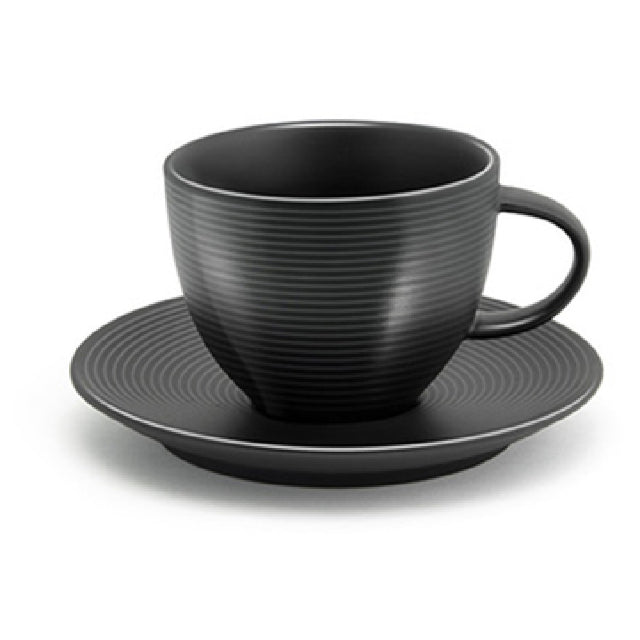 FOH DCS024BKP23 Spiral® Saucer 5-3/4" Dia. X 3/4" Round