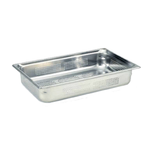 Vollrath 90043 Super Pan 3® 1/1 GN Food Pan Perforated 4" Deep