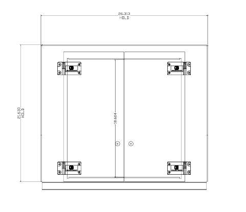 Gold Medal 8233 Sneeze Guard Full With Door For Use With #8223/#8423