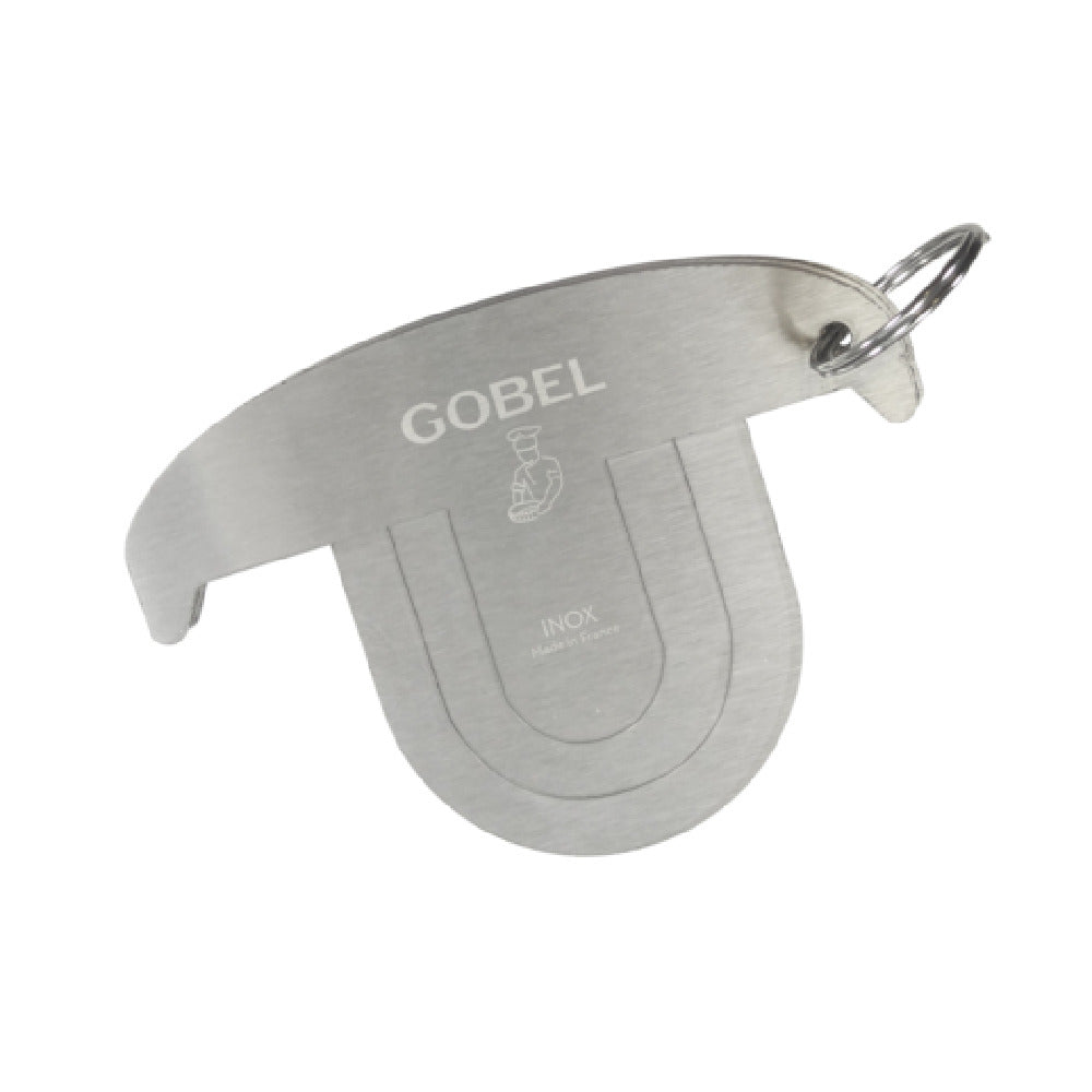 Louis Tellier 817930 Gobel Set Of 3 Log Squeegee Stainless Steel