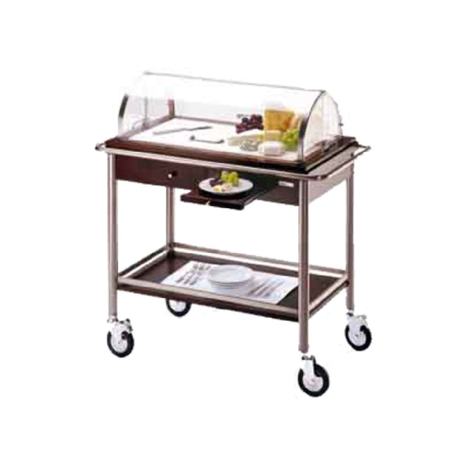 Bauscher Hepp 30.8014.0000 - Cheese Trolley, 39-3/4"H (1010mm) X 20-7/8"W (530mm) X 42-1/8"H (1080mm)