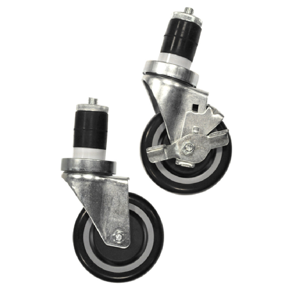 Serv-Ware 4B-0050-B - Serv-Ware - Casters - 4" Wheel 1 5/8" Insert With Brake