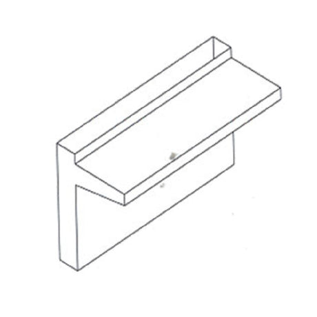 Jade Range S-54 Titan™ 54" Single Deck High Shelf Stainless Steel