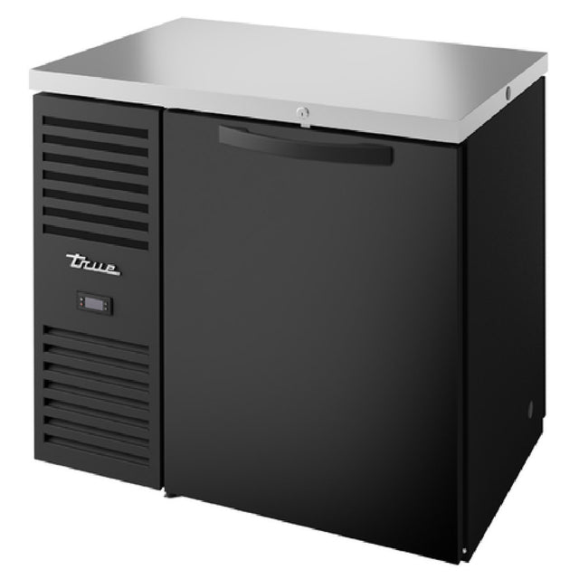 True Refrigeration TBR36-PTSZ1-L-B-S-S-1 Refrigerated Back Bar Cooler Pass-thru