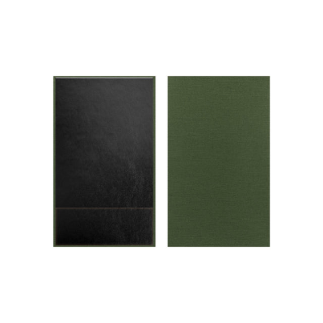 Risch 1000H-LINEN - Linen Single Panel Check Presenter (specify Color), 5.25" X 9"