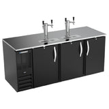 Beverage Air DD78HC-1-B - Draft Beer Cooler, 79"W, 29"D