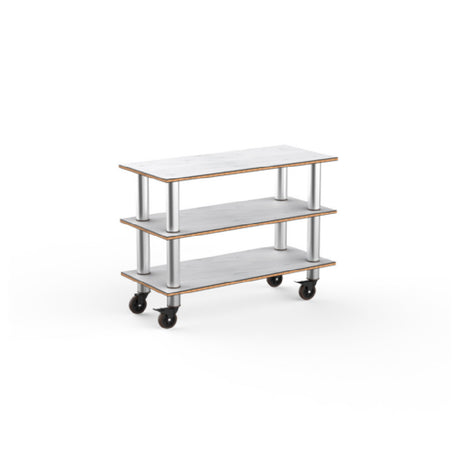Steelite MGCMSX02CSXW - Modular Creative Extension Unit White Carrera Stainless Steel