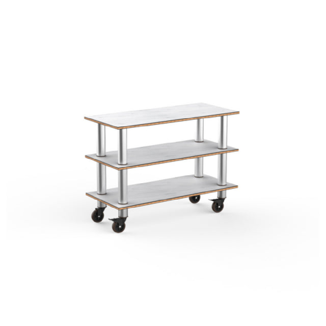 Steelite MGCMSX02CSXW - Modular Creative Extension Unit White Carrera Stainless Steel