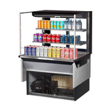 Turbo Air TOM-36L-UFD-W(B)-3SI-N Drop-In Horizontal Open Display Case Low Profile