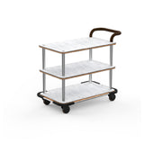 Steelite MGCRNX11CSXX Mogogo Buffet Solutions Roll'n Service Cart 41-1/2" X 21" X 36"H