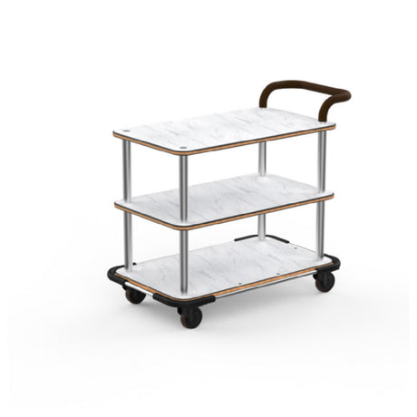 Steelite MGCRNX11CSXX Mogogo Buffet Solutions Roll'n Service Cart 41-1/2" X 21" X 36"H