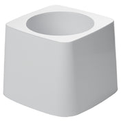 Rubbermaid FG631100WHT - Toilet Bowl Brush Holder, White, Made In USA