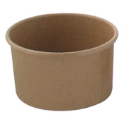 PacknWood 210SOUPK8K - Grab & Go Soup Cup, 8 Oz., 3.6" Dia. X 2.3"H
