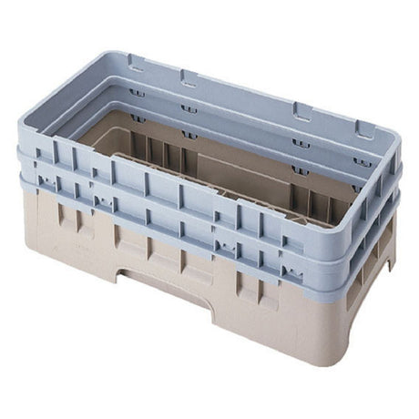 Cambro HBR578119 Camrack® Base Rack With (2) Soft Gray Extenders Half Size