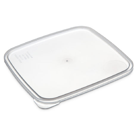 Carlisle ST157330 Carlisle StorPlus™ Economical Lid 6-3/5" X 1/4"H Fits 2-4 Qt. Square Containers