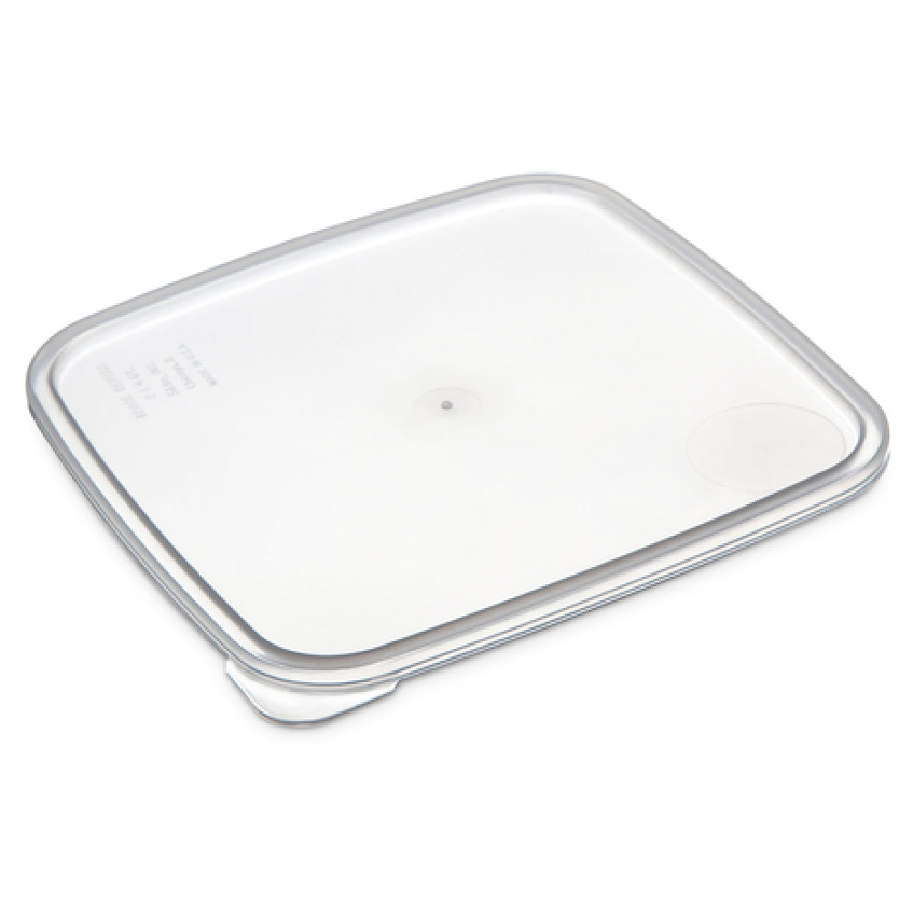 Carlisle ST158730 Carlisle StorPlus™ Economical Lid 8-3/5" X 1/4"H Fits 2-4 Qt. Square Containers