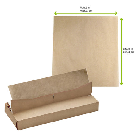PacknWood 210PABK - Grab & Go Liner Sheets, 14.2" X 9.8", Rectangular