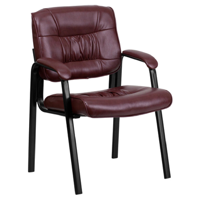 Flash Furniture BT-1404-BURG-GG Executive Side Reception Chair 250 Lb. Weight Capacity