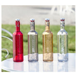 Bauscher Hepp 11321/01 - Hydrosommelier Bottle, 1L (34 Oz.) (35.25 Oz. Brimful), 3-3/8" Dia. X 13-1/4"H