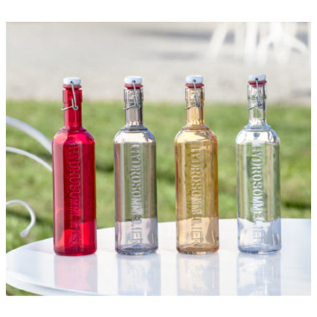 Bauscher Hepp 11321/01 - Hydrosommelier Bottle, 1L (34 Oz.) (35.25 Oz. Brimful), 3-3/8" Dia. X 13-1/4"H