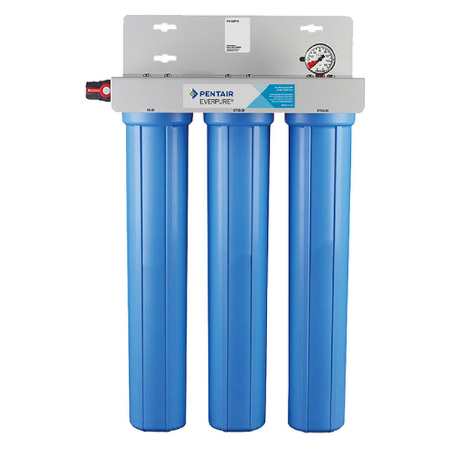 Everpure FX-22P+E FX Water Filter System Triple 20" (1) Empty Housing