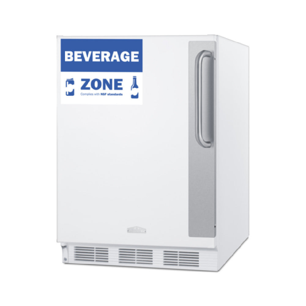 Summit FF6W7BZADALHD All-refrigerator ADA Compliant 24" Wide