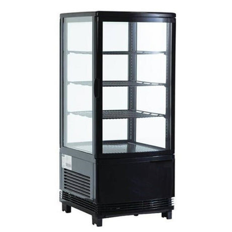 BakeMax BMRCD01 Titan Series Refrigerated Display Case Countertop (1) Door