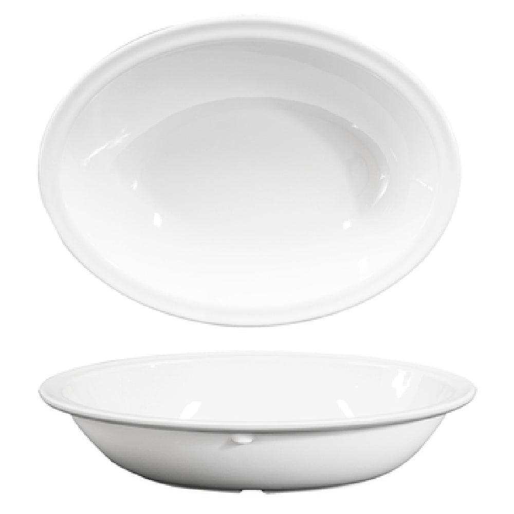 GET Enterprises B107OV-W Elite Global Solutions Bowl 32 Oz. 10-1/4" X 7-3/8" X 2-1/4"H