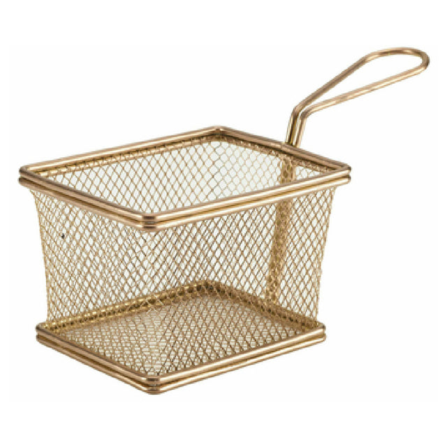 Steelite GWSVB1210C Serving Fry Basket 8-1/8"L X 3-7/8"W X 5"H Rectangular