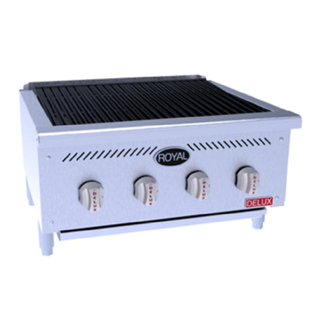 Royal Range Of California DRB-36_NAT Delux Series Radiant Charbroiler Gas