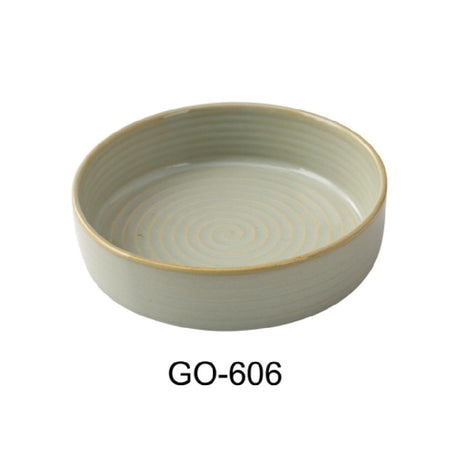 Yanco GO-606 Golden Coast Serving Bowl 6"dia. X 1-5/8"H 13 Oz