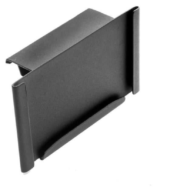 Steelite DW07373HK2BK Hanging Card Holder For Wood Buffet 3.875"W X 2.37"H 18/10 Stainless