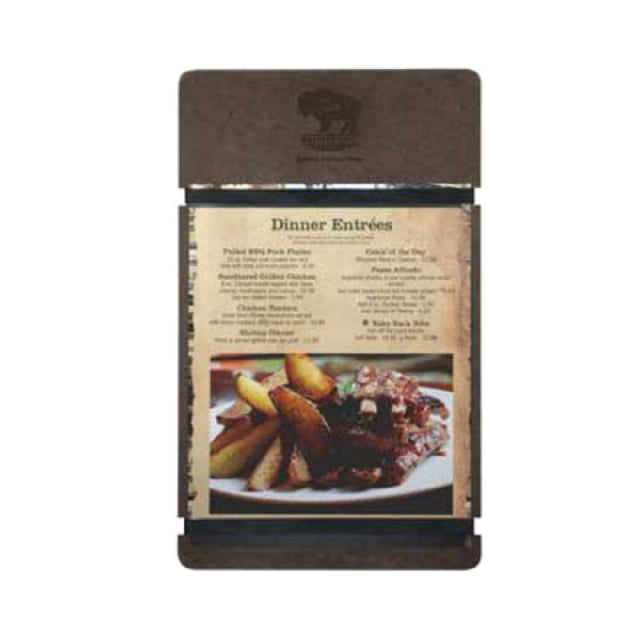 Menu Solutions RBB-C Menu Board Holds 8-1/2" X 11" Insert Single Panel
