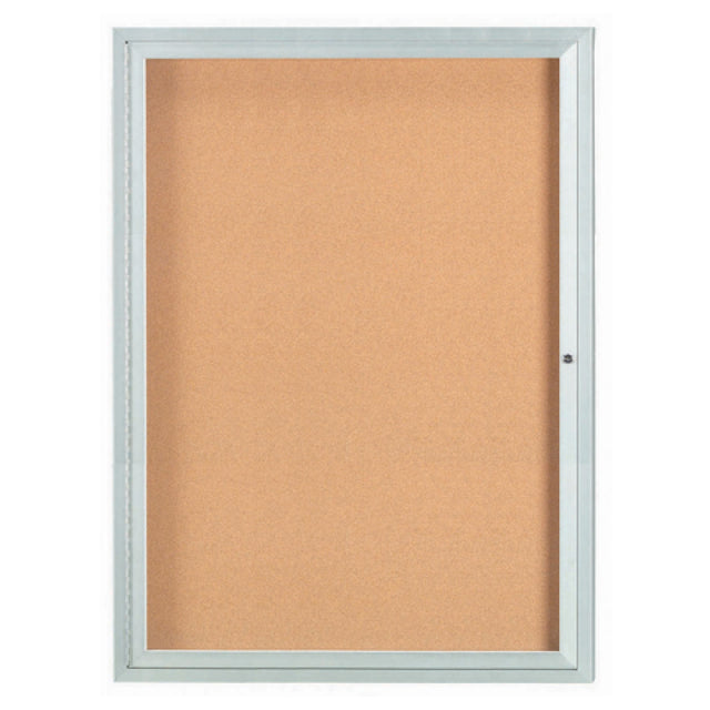 Aarco DCC4836RI Aluminum Bulletin Board 36"W X 48"H Enclosed