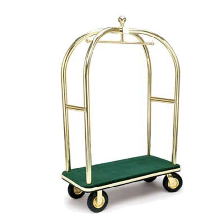 Forbes Industries 2437 Birdcage® Luggage Cart Longer & Lower Style 2" Dia. Tubular Superstructure