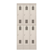 Winholt WL-6-ST - Locker, Double Tier, 3 Columns