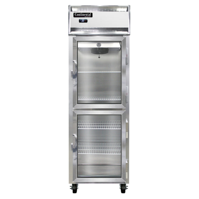 Continental Refrigerator 1RNGDHD Refrigerator Reach-in Display One-section