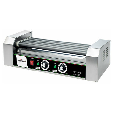 Winco EHDG-5R Spectrum™ RollsRight™ Hot Dog Grill Roller Type Capacity: 12 Hot Dogs